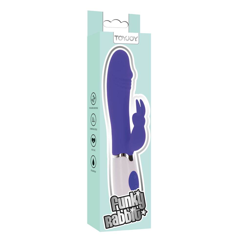 ToyJoy Funky Rabbit Vibrator Purple