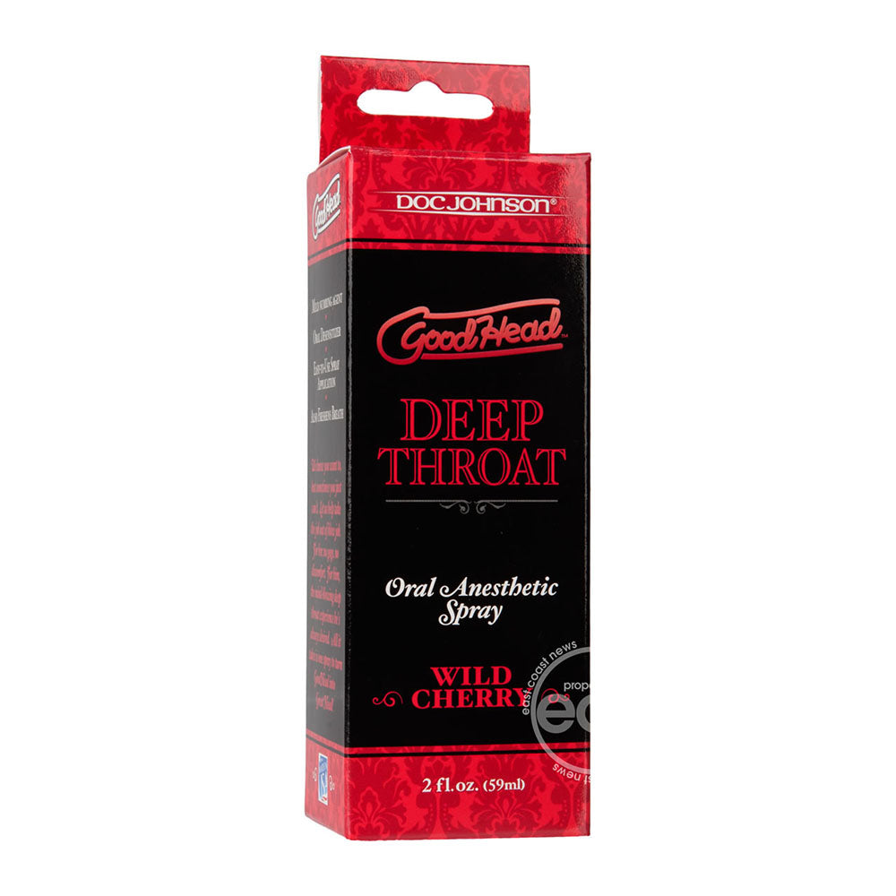 Good Head Deep Throat Spray Cherry