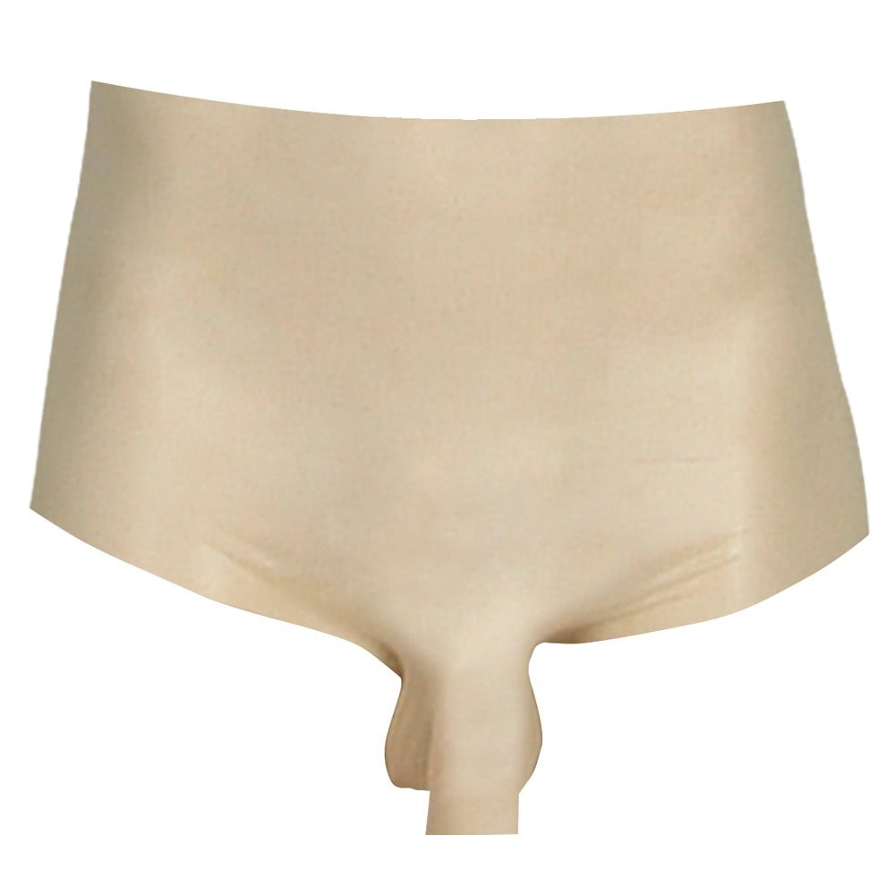 LateX Boxers With Penis Sleeve Clear