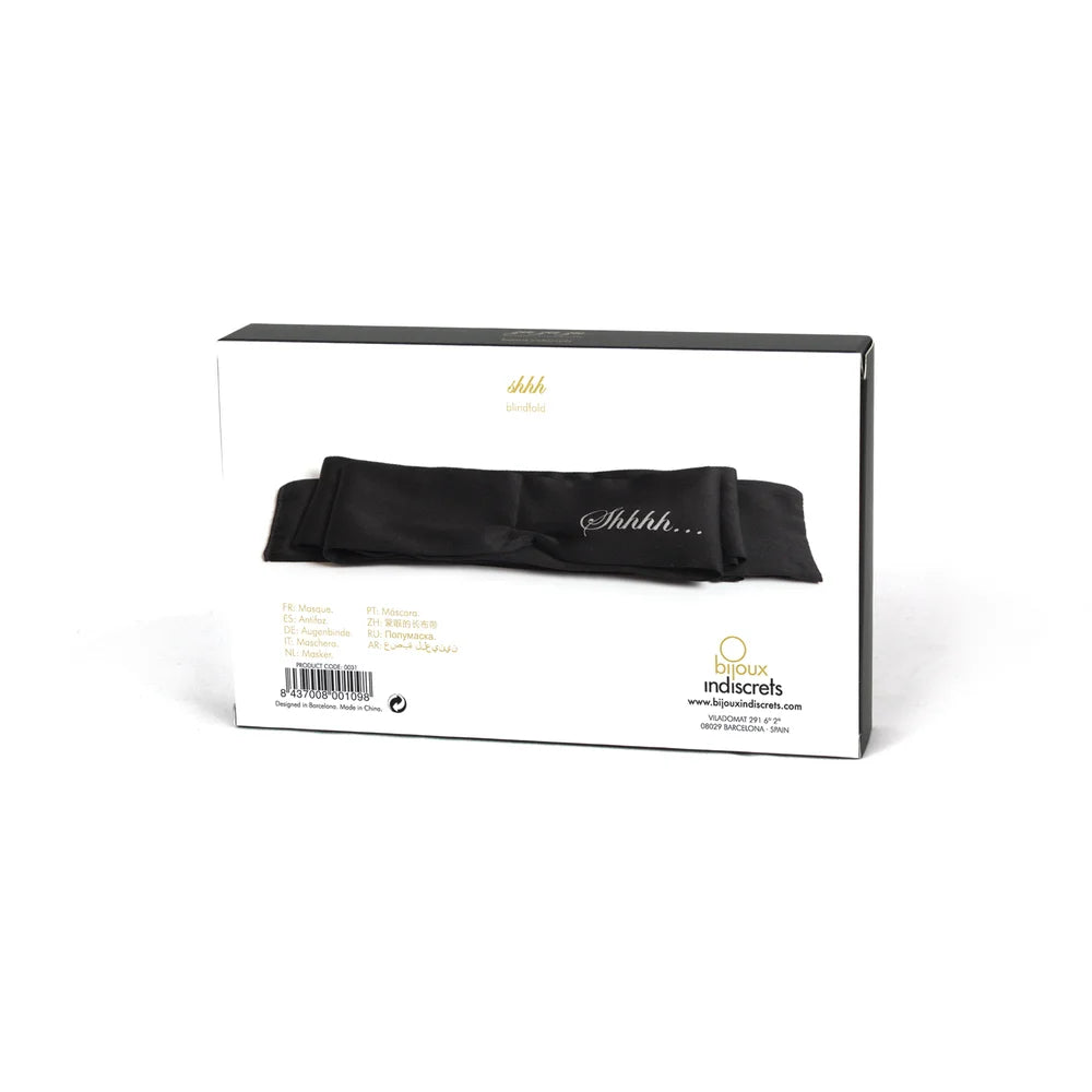 Bijoux Indiscrets Shhh - Satin Luxury Blindfold