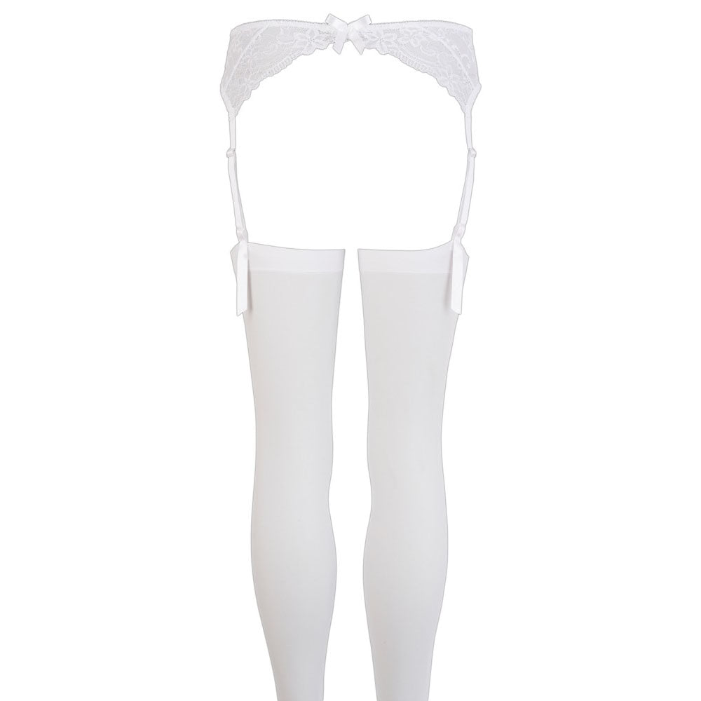 NOXQSE Suspender Set White