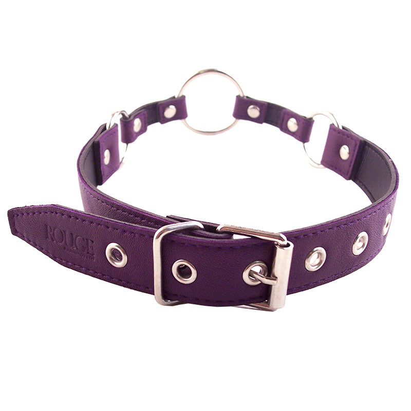 Rouge Garments O Ring Gag Purple