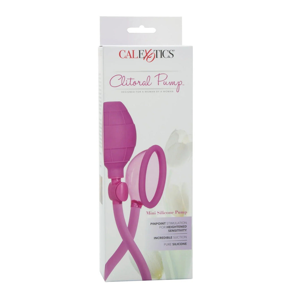 Mini Silicone Clitoral Pump Pink