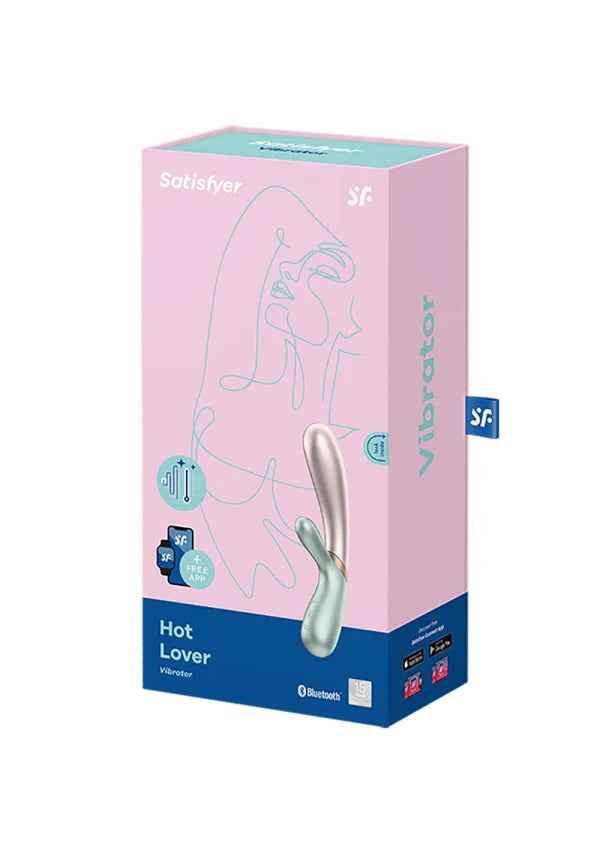 Satisfyer Hot Lover Warming Vibrator With App Control pink