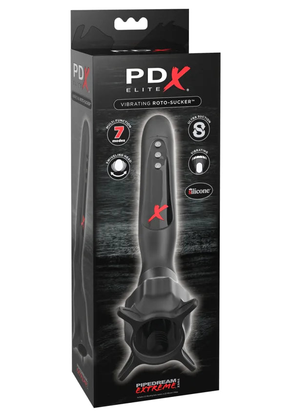 Pipedream Extreme Elite Vibrating Roto Sucker Masturbator