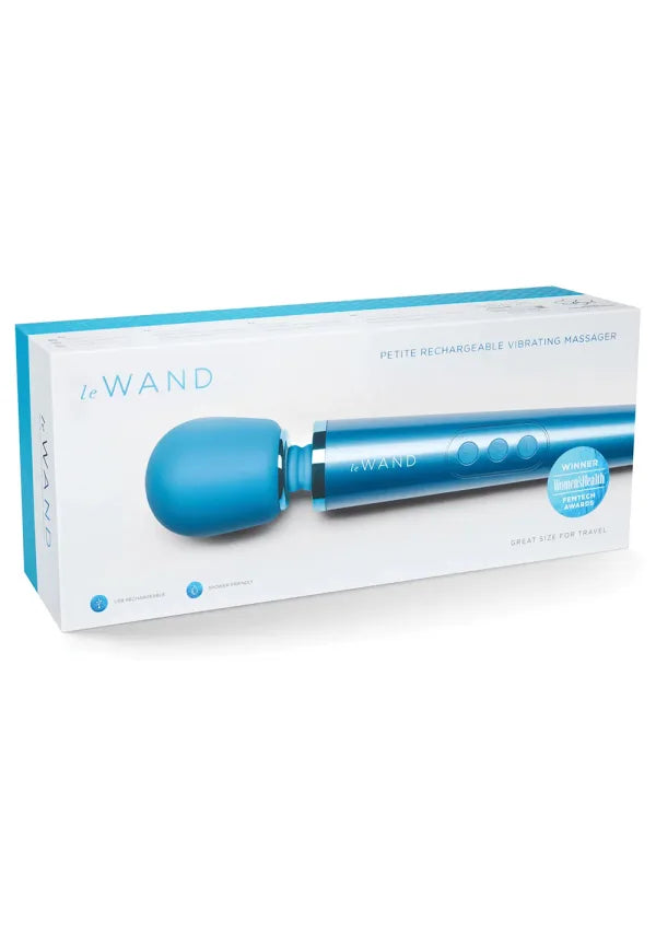 Le Wand Petite Rechargeable Vibrating Massager Dark Cherry