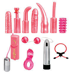 Dirty Dozen Sex Toy Kit Pink