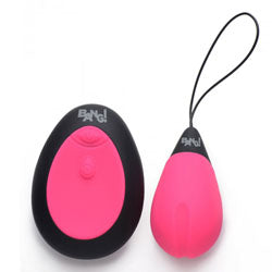 XR 10X Silicone Vibrating Egg Pink