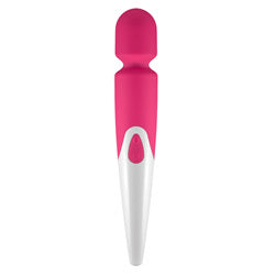 iWand 10 Speed Waterproof Rechargeable Wand Pink