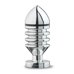 MyStim Hector Helix Large Aluminium Butt Plug