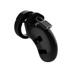 Man Cage 01 Male 3.5 Inch Black Chastity Cage