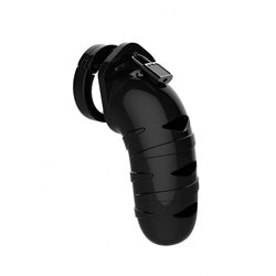 Man Cage 05 Male 5.5 Inch Black Chastity Cage