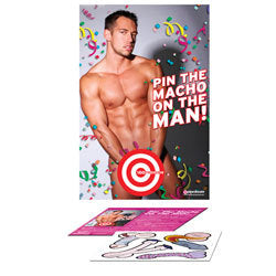 Bachelorette Party Favors Pin The Macho On The Man